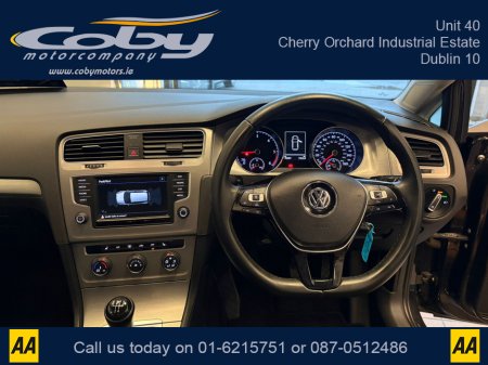 2016 Volkswagen Golf 1.6 TDI MATCH EDITION BLUEMOTION 110PS 5DR. NCT, Alloy Wheels, MFSW, Cruise Control, Heated Seats, Folding Rear Seats, Parking Sensors, Air Conditioning, and more €12,950 thumbnail