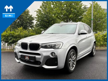 2017 BMW X3 M SPORT X-DRIVE 2.0 AUTO *FRESH NCT *FULL SERVICE HISTORY €23,995