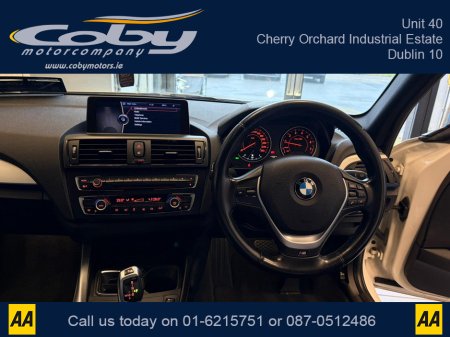 2012 BMW 1 Series 1.6 5DR AUTO M-Sport . NCT Cruise Control, Dual Climate Control, Alloy Wheels, Revers Camera, Bluetooth, Folding Rear Seats, CD Player & more. €9,950 thumbnail