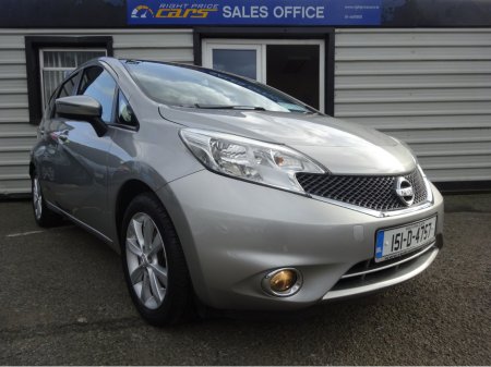 2015 Nissan Note 1.2 PETROL SV 5 DOOR LOW MILEAGE KEY 128 €7,950