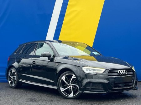 2019 Audi A3 S-LINE 1.4 TFSI AUTO // BLACK STYLING PACK // SERVICE HISTORY // BLIND SPOT MONITOR // DIGITAL CLUSTER €22,950