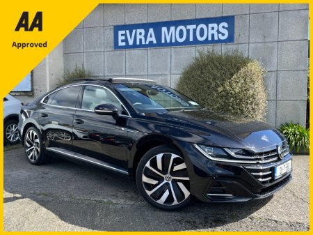 2021 Volkswagen Arteon R-LINE AUTOMATIC 2.0 TDI DIESEL 150BHP //HIGH SPEC//PANORAMIC GLASS ROOF//REVERSE CAMERA//HEATED FRONT AND REAR SEATS//SAT NAV//