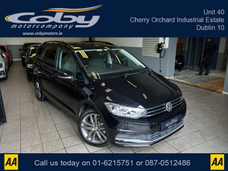 2016 Volkswagen Touran 1.4 TSI 5DR 7 Seater Auto. Stunning car with only 58km, 2 Keys, New NCT, Alloy Wheels, Bluetooth, Reversing Camera, Sat Nav, Dual Zone Climate Control, Full Electrics and Much More.