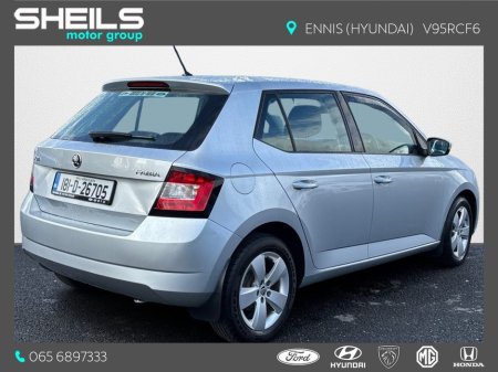 2018 Skoda Fabia 1.0MPI 60HP Ambition €13,950
