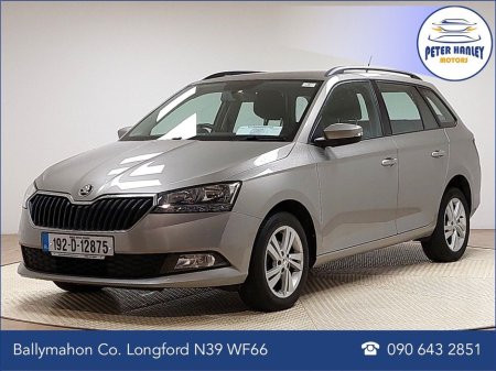 2019 Skoda Fabia 1.0MPI 75HP Style €13,950