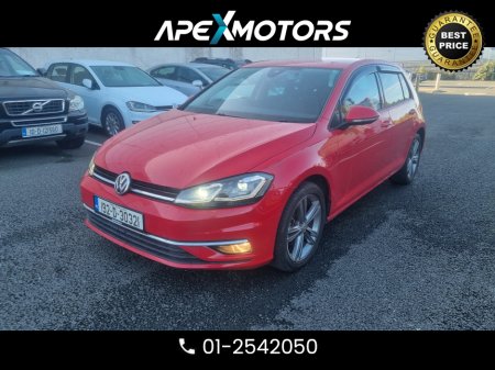 2019 Volkswagen Golf FINANCE ARRANGED * LOW LOW KMs * 1.4 HIGHLINE * LEATHER INTERIOR * AUTOMATIC * NEW NCT SEP-27 * LOW TAX * AA APPROVED  * 101 SAFETY CHECKLIST * 12-MONTH ROADSIDE ASSIST  * IMMACULATE * TOP-SPEC * 21Km €21,749