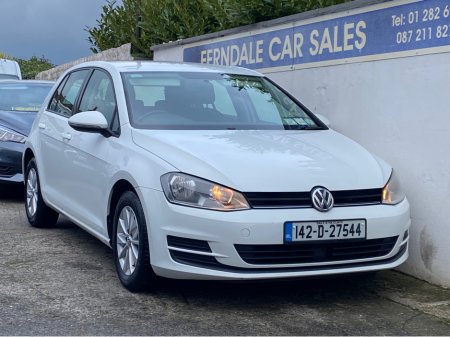 2014 Volkswagen Golf 1.2 TSI  5DR AUTO COMFORTLINE  NCT 3/27 €10,495