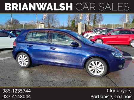 2012 Volkswagen Golf 1.4 Petrol  High Line Automatic 5 Door. Portlaoise