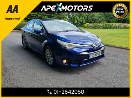 2017 Toyota Avensis FINANCE ARRANGED * TOP-SPEC 1.6 D LUNA 4DR * AA APPROVED * 101 SAFETY CHECKLIST * IMMACULATE * HEATED SEATS * COLOUR REVERSE CAMERA * LOW LOW MILES * CRUISE CONTROL and SPEED LIMITER * NCT SEP-26 €12,749