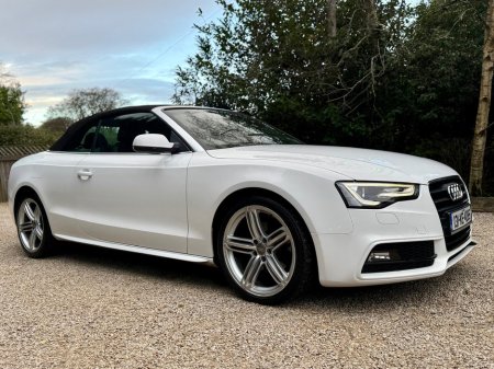 2013 Audi A5 CABRIOLET 2.0 TDI S LINE SP ED 174BHP AUTO €14,950 thumbnail
