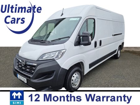 2022 Opel Movano L3H2 3.5T-2.2 140 Bhp 12 Months Warranty Finance Available