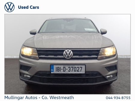 2018 Volkswagen Tiguan 2.0TDI 115HP Comfortline €21,950 thumbnail