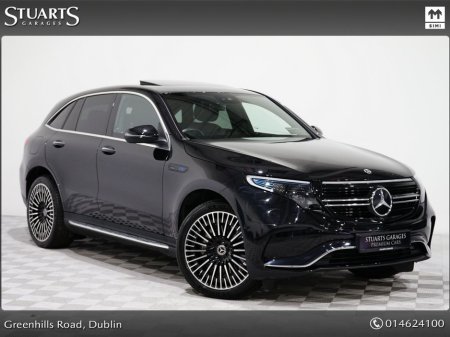 2023 Mercedes-Benz EQC EQC 400 4MATIC AMG LINE PREMIUM WITH SUNROOF*21” DIAMOND CUT TURBINE ALLOYS, KEYLESS ENTRY, REVERSING CAMERA, PARKTRONIC, MBUX INFOTAINM