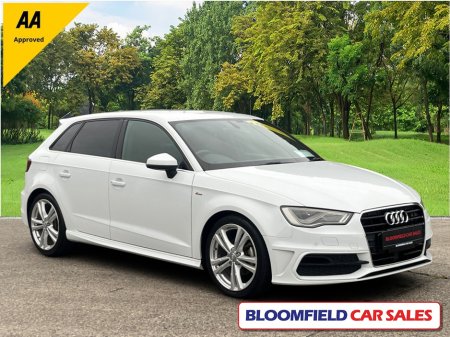 2016 Audi A3 1.4 TFSI , S-LINE // LOW MILEAGE €16,950