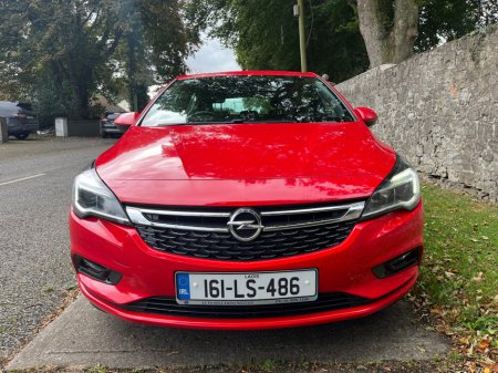 2016 Opel Astra SRI 1.6 CDTI 110PS 5DR €7,950