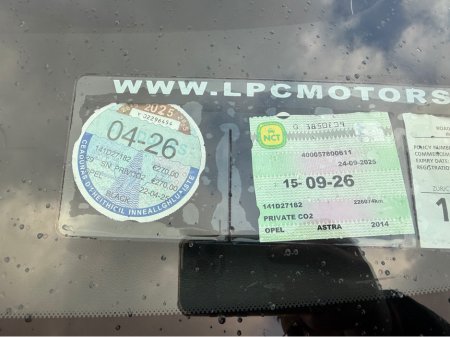 2014 Opel Astra S 1.4 I 100PS 5DR €4,990 thumbnail