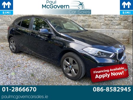 2021 BMW 1 Series 116D SE 1SBC AUTO**//**€190 ROAD TAX**//**WARRANTY**//**METALLIC BLACK**//**TRADE IN ACCEPTED**//**FINANCE ARRANGED**//**NEW NCT 06 2027! €19,999