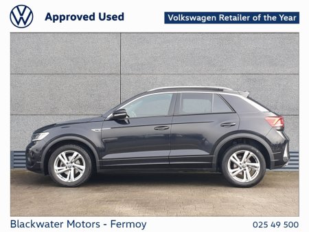 2023 Volkswagen T-Roc 2.0TDI 116BHP R-LINE WITH REAR VIEW CAMERA AND WINTER PACK €31,950 thumbnail