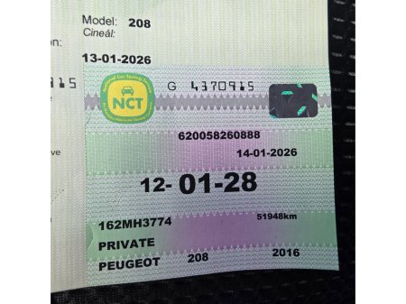 2016 Peugeot 208 1.2 Puretech 110 bhp automatic Allure 5d €9,950 thumbnail