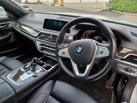 2019 BMW 7 Series 730d NEW MODEL **** GLACIER SILVER / BLACK EXCLUSIVE NAPPA LEATHER **** SUNROOF *** LOW MILES *** €57,950