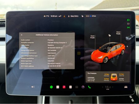 2019 Tesla Model 3 PERFORMACE..WHITE LEATHER..AWD €20,900 thumbnail
