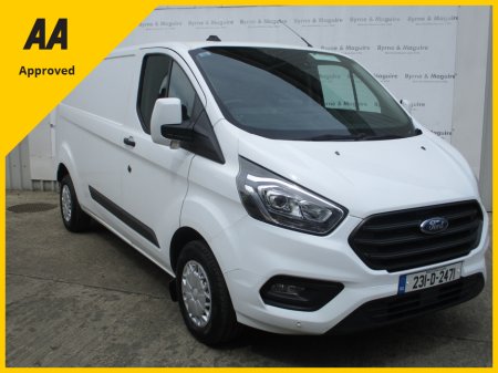 2023 Ford Transit Custom 300L TREND 2.0 TD 130BHP FWD LWB FULLY SERVICED WITH A NEW DOE TEST . 3 MONTHS WARRANTY AND 12 MONTHS AA COVER !!!