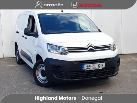 2022 Citroen Berlingo BERLINGO X BLUEHDI 100 LWB * WITH VAT INVOICE * €19,900