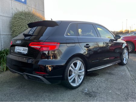2020 Audi A3 S-LINE HATCHBACK AUTOMATIC 1.4 PETROL //ONLY 5653 MILES//HIGH SPEC//HEATED HALF LEATHER SEATS//KEYLESS ENTRY//REVERSE CAMERA//BLIND SPOT WARNING//CARPLAY// €25,950 thumbnail