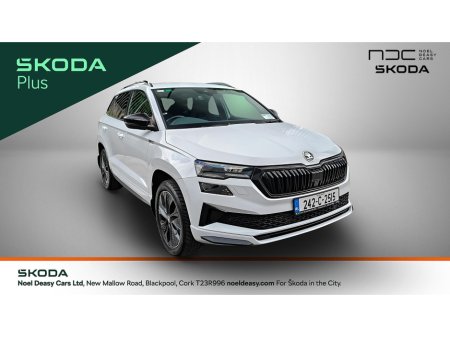 2024 Skoda Karoq SPORTLINE 1.5 TSI 150HP DSG- JUST 3,500KM- WIRELESS CHARGING HEATED SEATS- VIRTUAL COCKPIT- FULL FACTORY WARRANTY- AS NEW €42,950