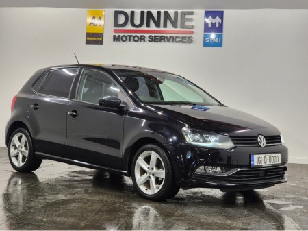 2016 Volkswagen Polo **HIGHLINE**AUTO**LEATHER/ALCANTARA SEATS**HEATED SEATS**ANDROID/APPLE MEDIA RADIO**DISTRONIC CRUISE CONTROL**LED HEADLAMPS**CLIMATE CONTROL**REVERSE CAMERA**AUTO LIGHTS**FOLDING MIRRORS**PADEL SHIFT* €13,899