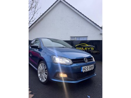 2014 Volkswagen Polo 1.4 TSI 5DR 150HP BlueGT DSG €10,950