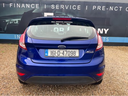 2016 Ford Fiesta 1.25 ZETEC, LOW KMS, NCT 09/2026, TAX 10/2026, CHEAP INSURANCE €9,495