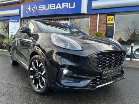 2023 Ford Puma ST-LINE X MHEV- Stunning in Panther Black with ST Detail - Top Trade-Ins & Great Finance Deals - Assured Dealer Warranty -