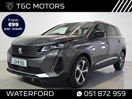 2023 Peugeot 5008 GT 1.5 Diesel Automatic, Reversing Camera, Half Leather Interior, Apple CarPlay & Android Auto €41,995