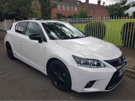 2017 Lexus CT 200 h CT 200H SPORT CVT 5DR AUTO 1.8 136BHP