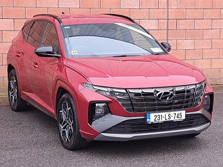 2023 Hyundai Tucson 4 Wheel Drive N-Line Model Plug in Hybrid, 265 Bhp. €39,999