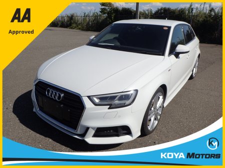 2018 Audi A3 1.4 TFSI S LINE BLACK EDITION PETROL AUTOMATIC // VIRTUAL DASH // HALF LEATHER // PARK ASSIST W/ REVERSING CAMERA // FACTORY BLACK EDITION // FLAT BOTTOM STEERING WHEEL // UPGRADED AUDI SPORT ALLOYS €21,950 thumbnail