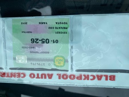 2015 Toyota Yaris 1.0 SOL MC 4DR 5DR €10,500