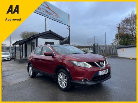 2017 Nissan Qashqai 1.5 DCI FREE DELIVERY €15,750