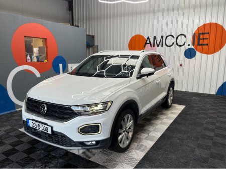 2022 Volkswagen T-Roc €28950 2022 VOLKSWAGEN T-ROC TDI SPORT 2.0 AUTOMATIC / CRUISE CONTROL / REVERSE CAMERA / PADDLE SHIFTERS €28,950 thumbnail