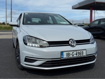 2018 Volkswagen Golf 1.6 TDI SE NAV BLUEMOTION 115PS 5DR €13,950