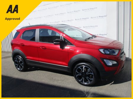 2023 Ford Ecosport ACTIVE HIGH SPEC WITH LOW KMS WITH FULL BLACK LEATHER REAR REVERSING CAMERA FULLY SERVICED WITH 12 MONTHS WARRANTY AND 12 MONTHS AA COVER. €26,950