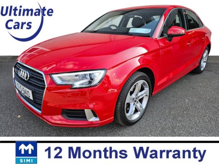2017 Audi A3 1.4 TFSI SPORT 148BHP Saloon 12 Months Warranty Finance Available