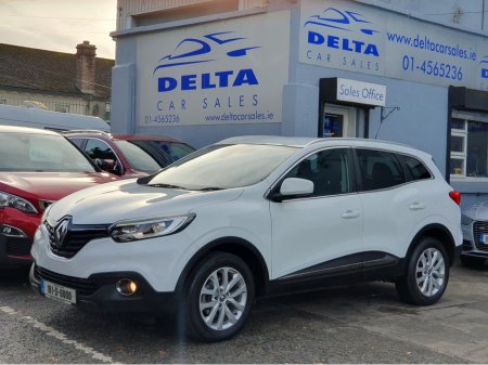 2016 Renault Kadjar DYNAMIQUE NAV DCI 1.5 DCI 110BHP NCT 11/27 FINANCE AVAILABLE @ €48 PER WEEK TOUCH SCREEN MEDIA/ SAT NAV/ BLUETOOTH/ ALLOYS/ ELECTRONIC HANDBRAKE/ HISTORY CHECKED €10,700