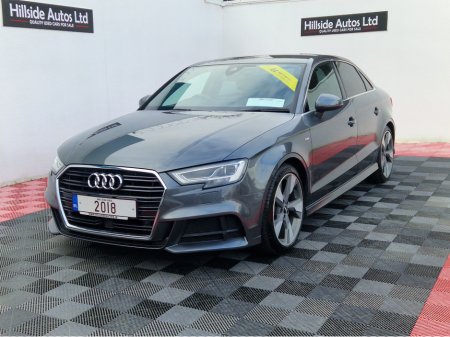 2018 Audi A3 Saloon *DEPOSIT NOW TAKEN*  S-LINE 1.4 PETROL AUTOMATIC VIRTUAL DASH €21,950 thumbnail