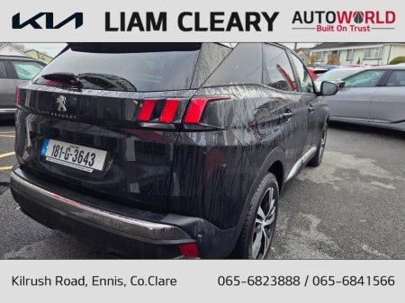 2018 Peugeot 3008 ALLURE 1.2 130 4DR €16,900 thumbnail