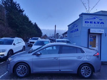 2021 Hyundai Ioniq PREMIUM AUTOMATIC FULLY ELECTRIC NCT 02/28 FINANCE AVAILABLE @ €58 PER WEEK FULL LEATHER/ HEATED SEATS/ SAT NAV/ TOUCH SCREEN MEDIA/ BLUETOOTH/ USB/ REVERSE CAMERA/ HISTORY CHECKED €12,950 thumbnail