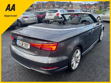 2017 Audi A3 2017 AUDI A3 2.0TDI S LINE CABRIO €17,950 thumbnail
