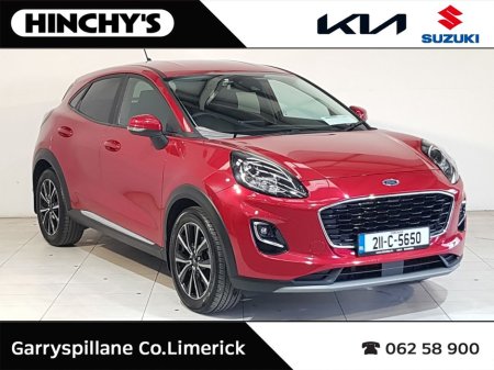 2021 Ford Puma 1.0T EcoBoost mHEV 125PS Titanium €22,900