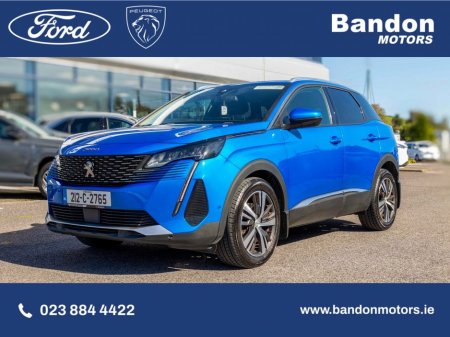 2021 Peugeot 3008 2021 Peugeot 3008 Blue 1.2 PureTech 130bhp Allure €24,950